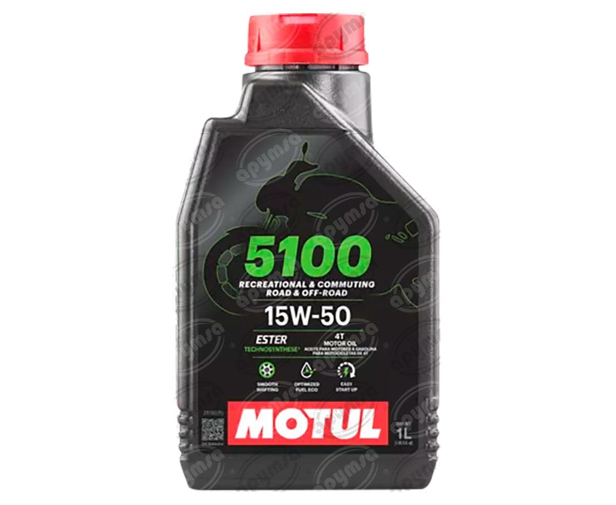ACEITE MOTUL 5100 15W-50 4 TIEMPOS