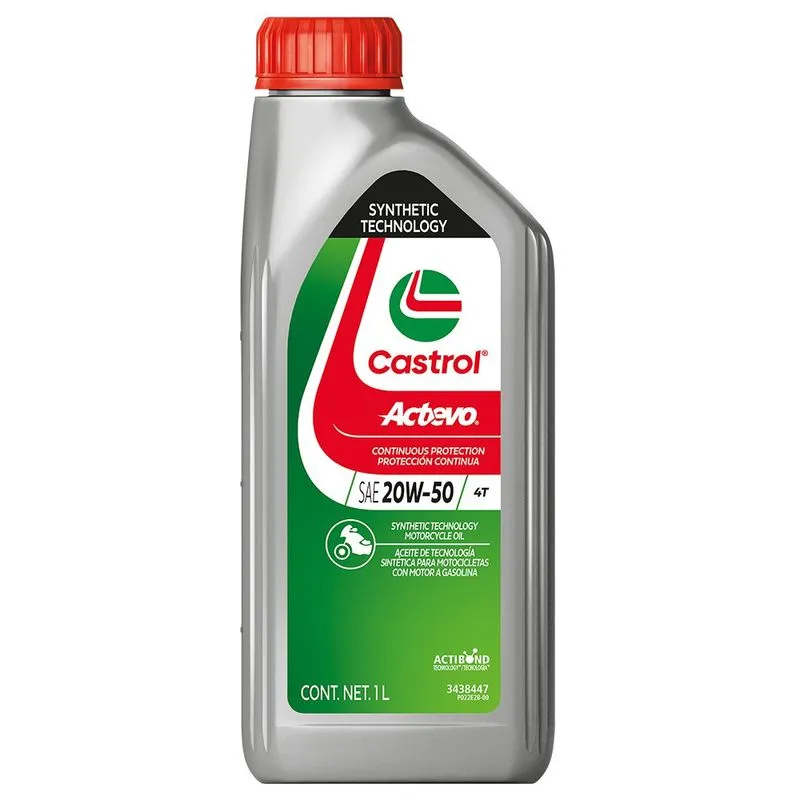 ACEITE CASTROL 20W-50 4 TIEMPOS SINTETICO