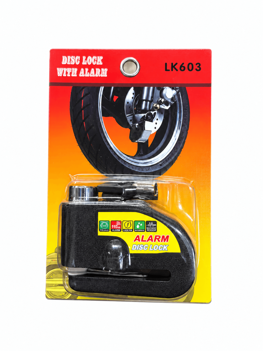 Candado de Disco con Alarma LK603