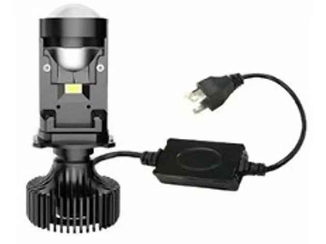 LÁMPARA DELANTERA LED H4 CON LUPA